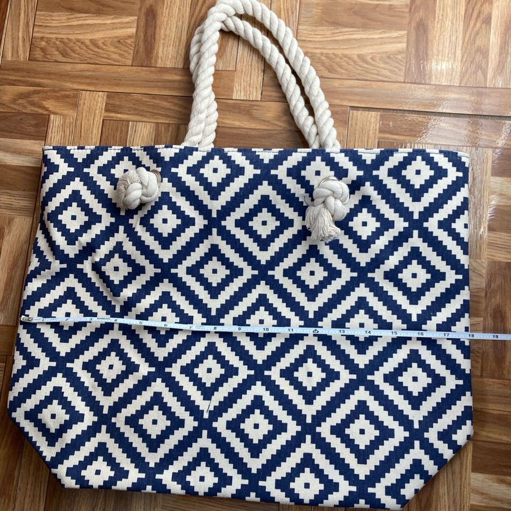 Summer & rose eva longoria beach bag NWOT